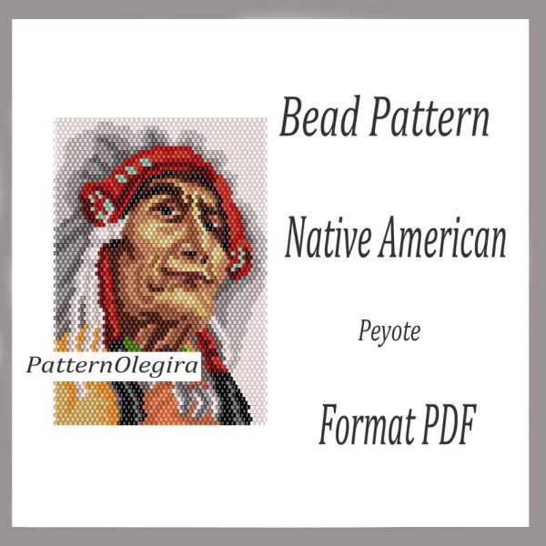 NATIVE AMERICAN bead pattern PDF file