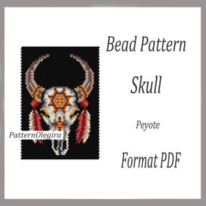 SKULL bead pattern PDF file