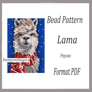 LAMA bead pattern PDF file