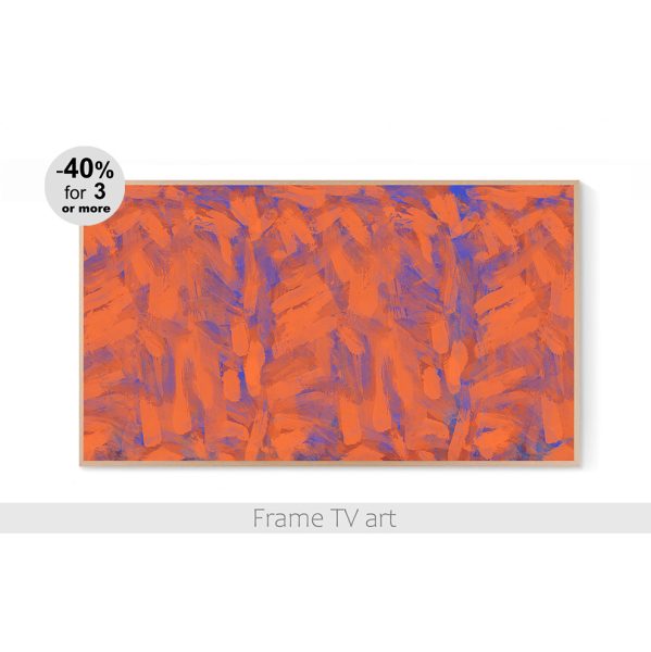 Samsung Frame TV art abstract painting 118