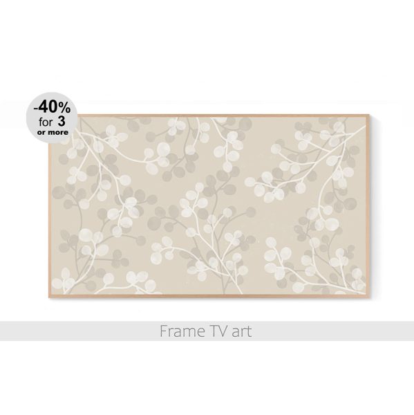Samsung Frame TV art botanical 121