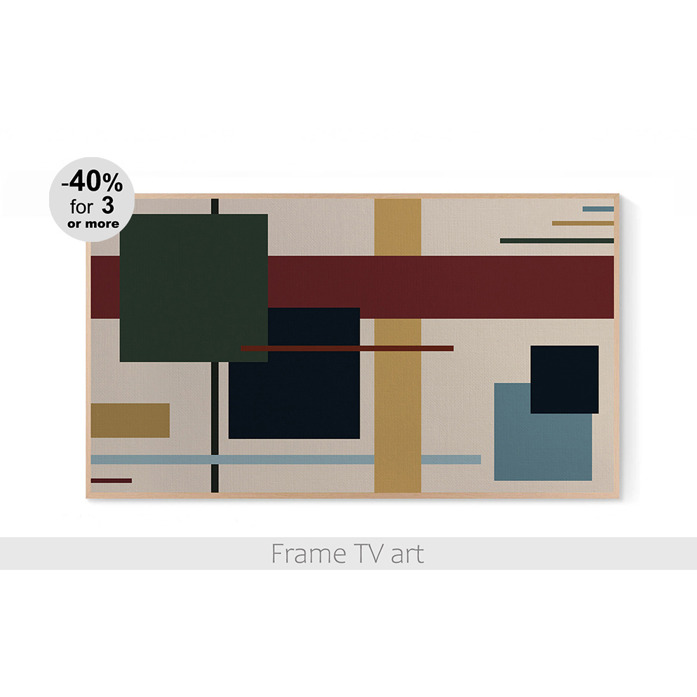 Samsung Frame TV art abstract geometric 152 1 Samsung Frame TV art abstract geometric 152