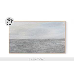Samsung Frame TV art landscape abstract painting 385