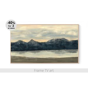 Samsung Frame TV art landscape abstract painting 473