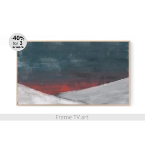 Samsung Frame TV art landscape abstract painting 474