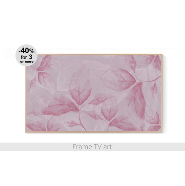 Samsung Frame TV art botanical painting 479