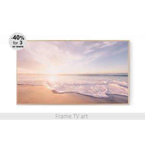 Samsung Frame TV art landscape seascape 506