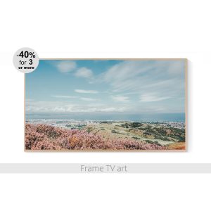 Samsung Frame TV art landscape seascape 510