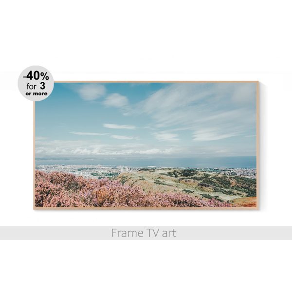 Samsung Frame TV art landscape seascape 510