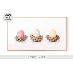 Samsung Frame TV art Easter Eggs 523