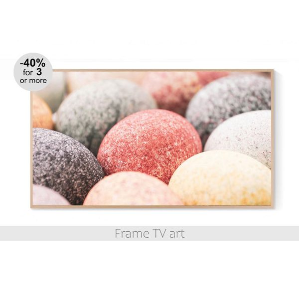 Samsung Frame TV art Easter Eggs 525