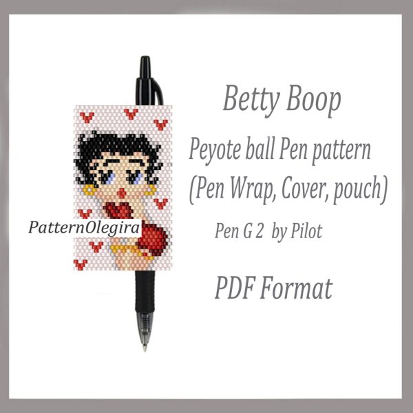 BETTY BOOP bead pattern PDF file