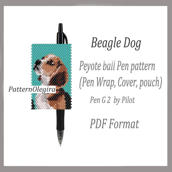 BEAGLE DOG bead pattern PDF file