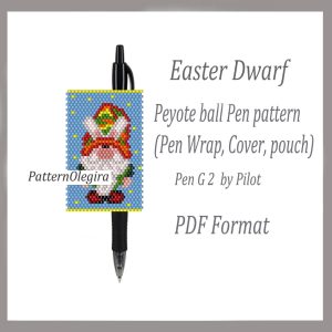 EASTER DWARF bead pattern PDF file