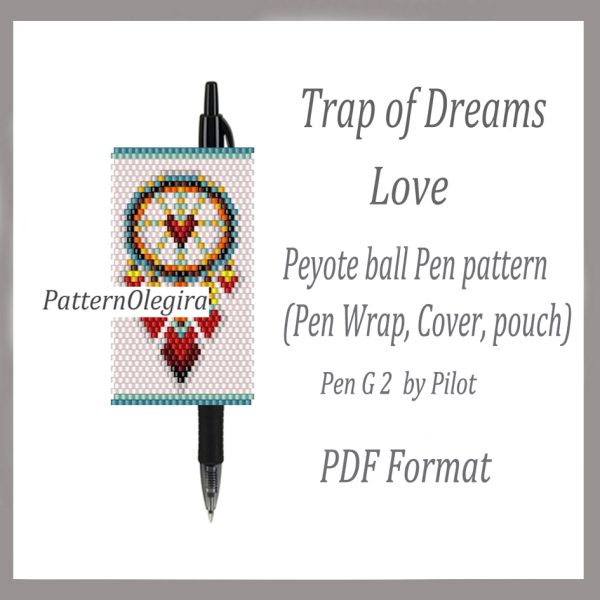 TRAP OF DREAMS LOVE bead pattern PDF file