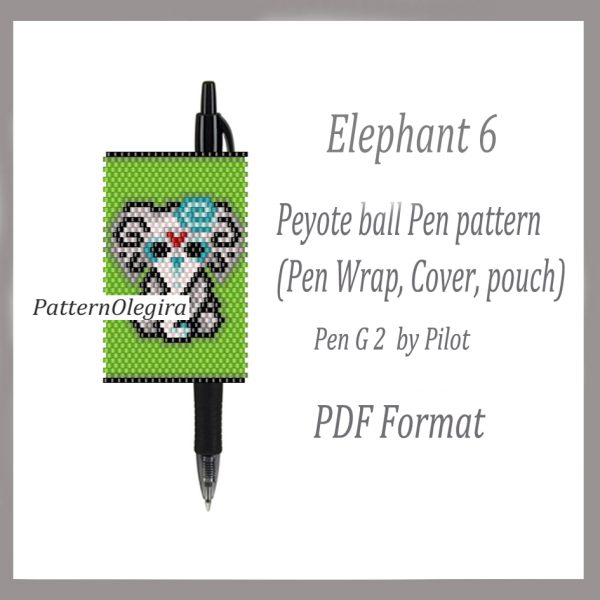 ELEPHANT 6 bead pattern PDF file