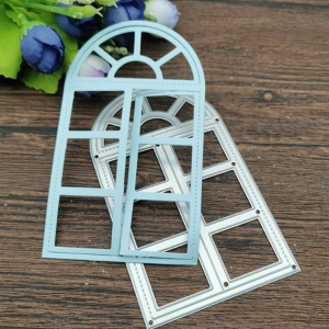 Window Door Metal Cutting Dies for Scrapbooking, Cut Die Mold, Scrapbooking Die, Paper Craft Cutting Die