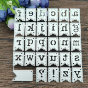 Alphabet Letter Metal Cutting Dies for Scrapbooking, Cut Die Mold, Scrapbooking Die, Paper Craft Cutting Die