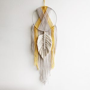 Macrame Dream Catcher Pattern PDF – Digital Download, Macrame feather DIY
