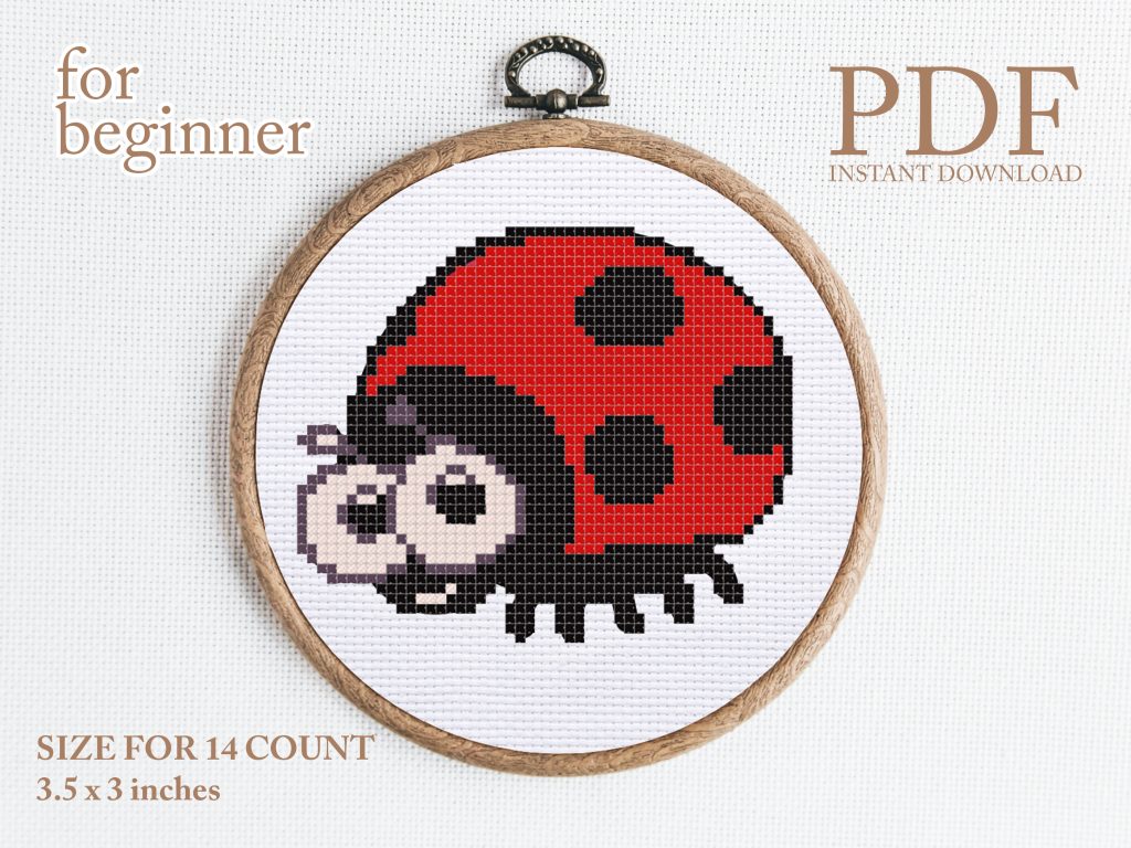 Ladybug Sampler store Needlepoint Pattern