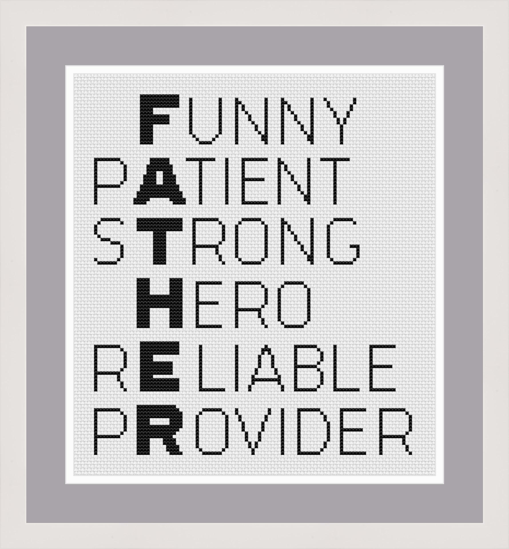 Father Cross Stitch pattern PDF, Father’s Day XStitch design 3 Father’s Day Cross Stitch pattern
