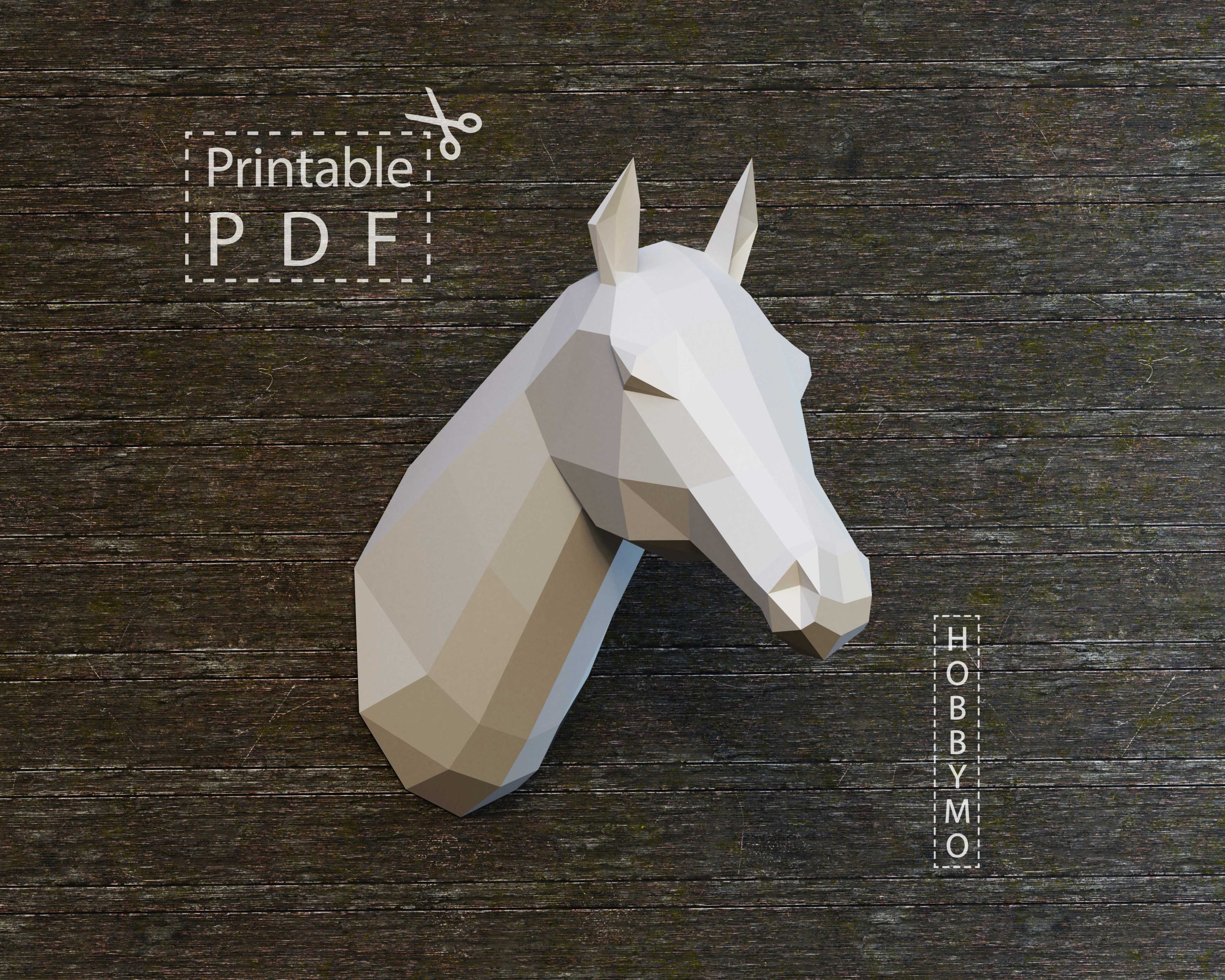 horse papercraft