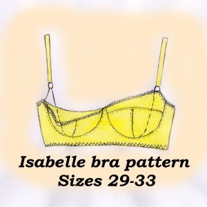 Nursing bra sewing pattern plus size, Postpartum pattern