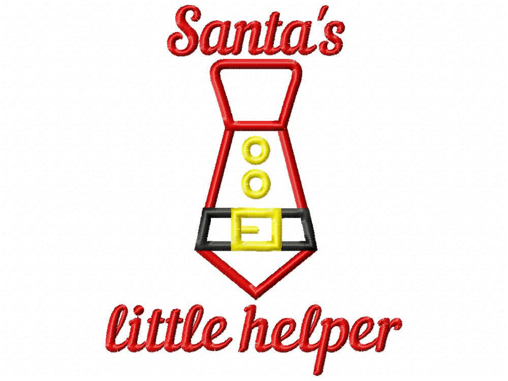 Santas helper Machine embroidery design 2 Santas helper Machine embroidery design - Image 2