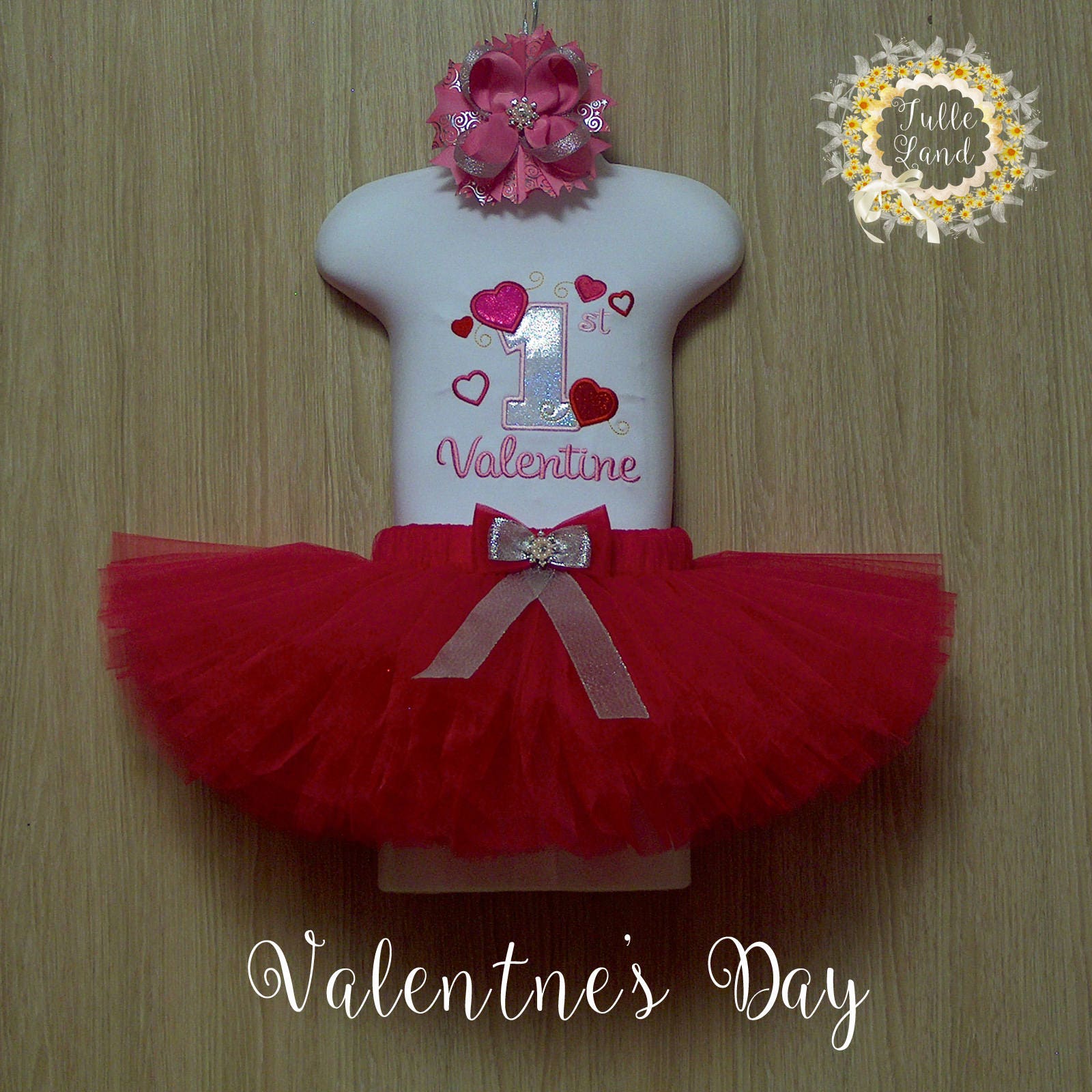 1 st Valentines applique Machine embroidery design 6 1 st Valentines applique Machine embroidery design - Image 6