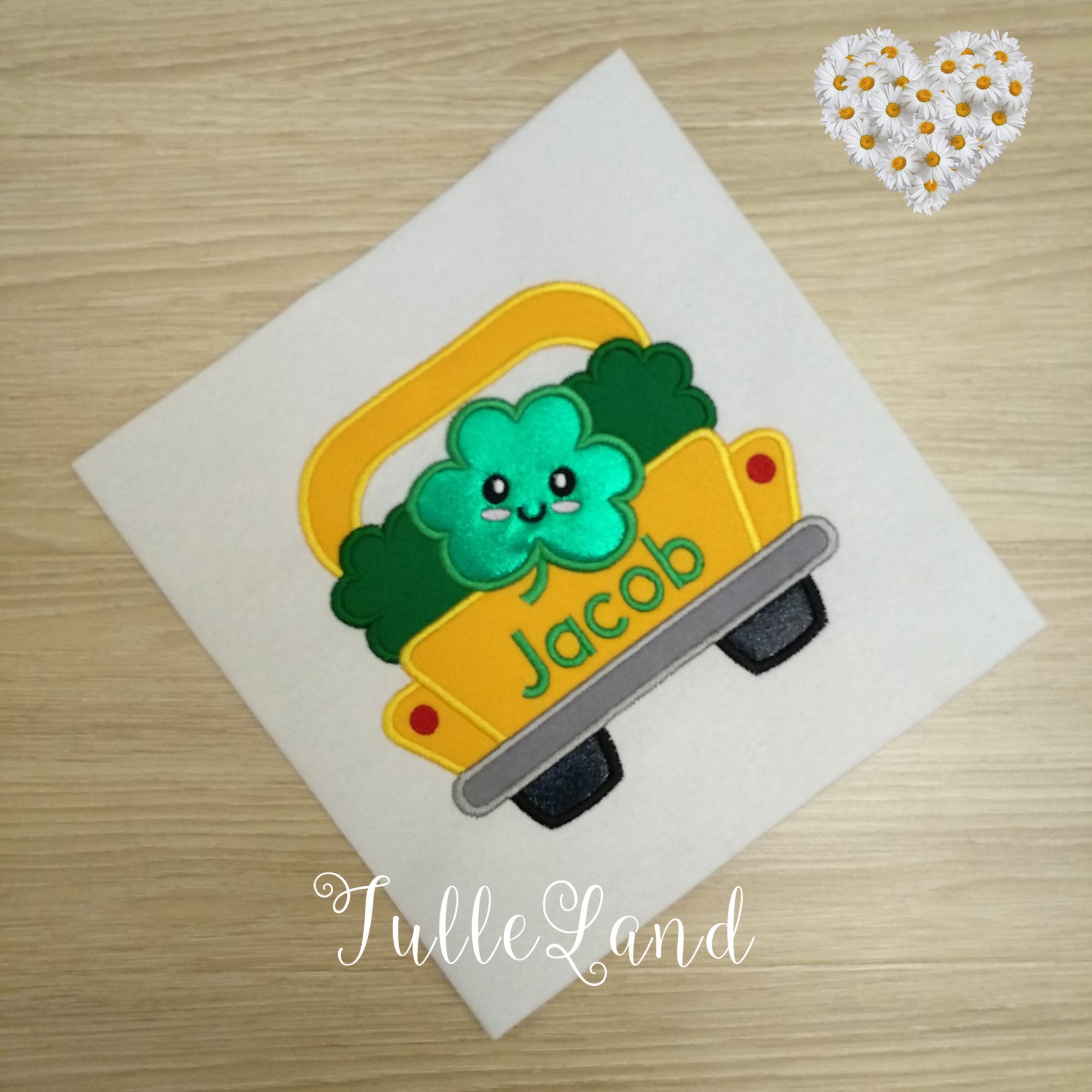 St Patrick Day Truck Shamrock Machine embroidery design 4 St Patrick Day Truck Shamrock Machine embroidery design - Image 4