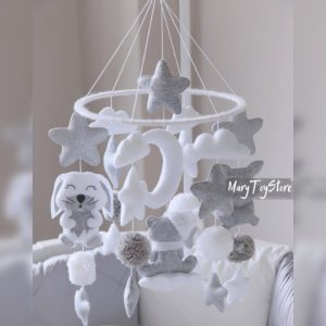 Felt Mobile Musical Bebe