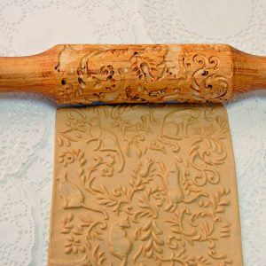 Cookie rolling pin ,pattern rolling pin cat