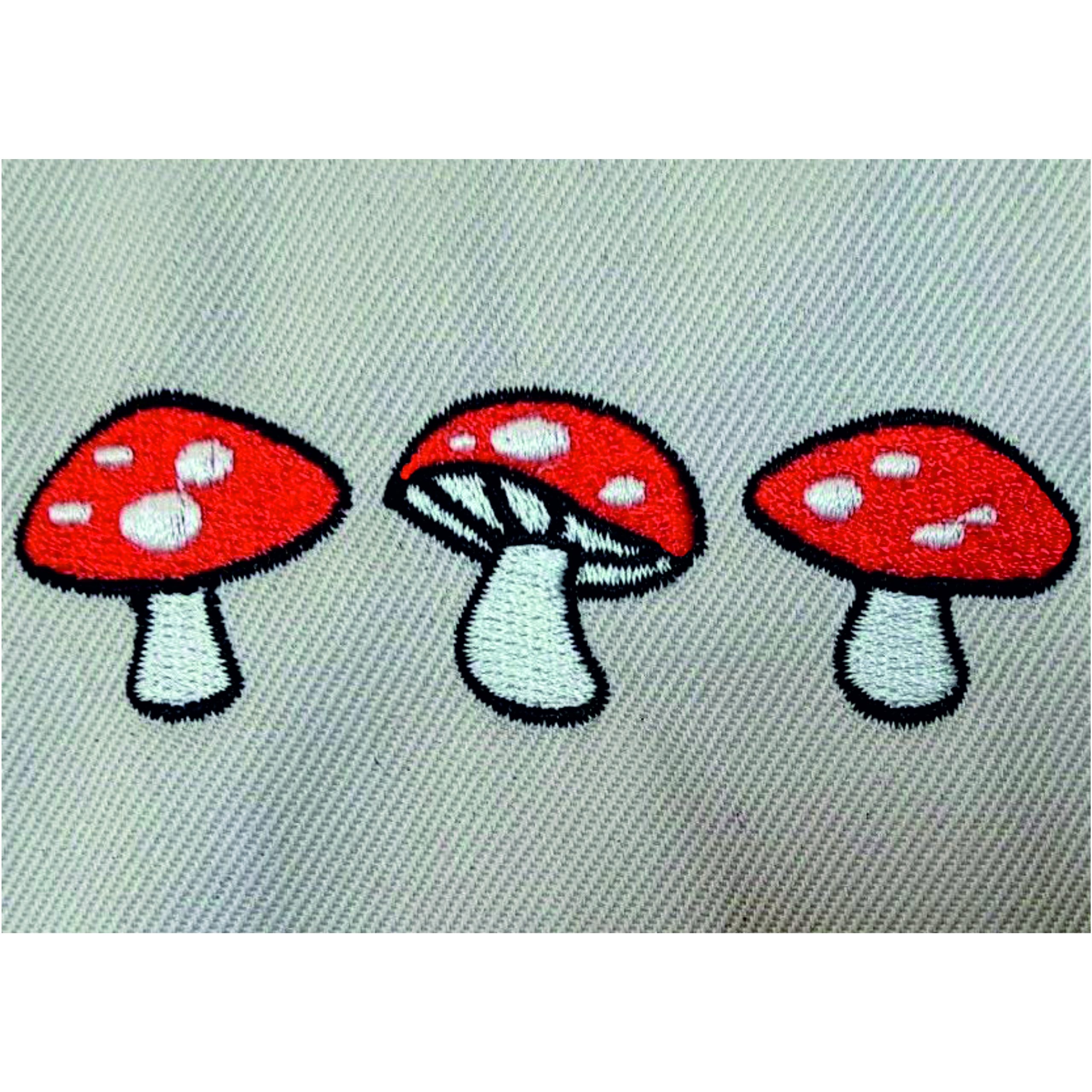 Forest Mushrooms Embroidery Kit, Mushrooms Embroidery, Autumn