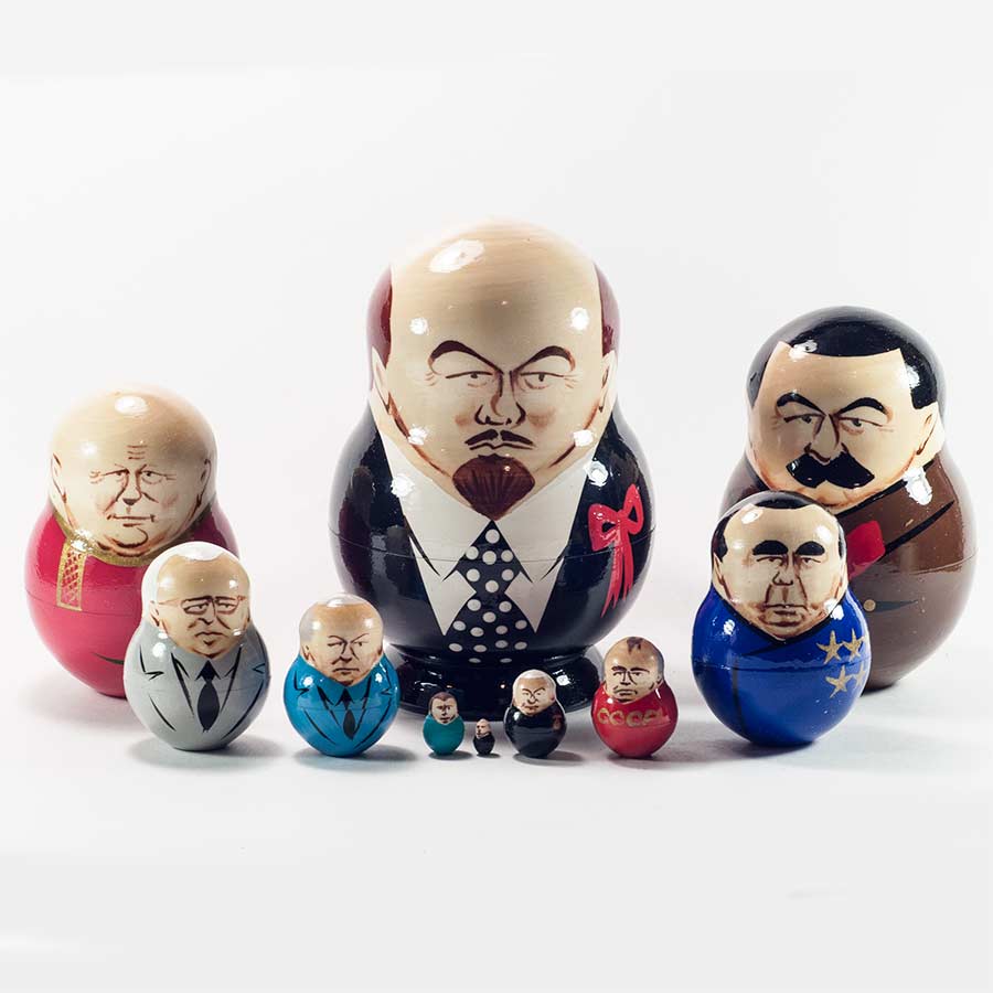 russian leaders russian dolls