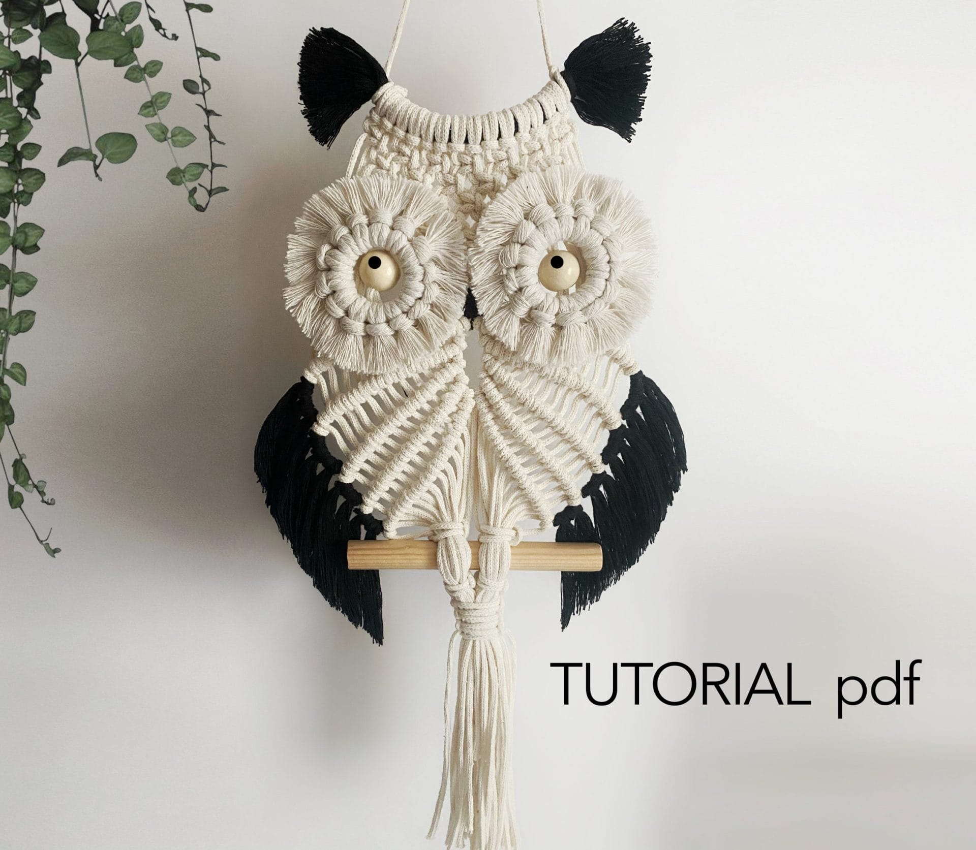 Tuto Porte-clé Macramé Hibou Pas à Pas – Mon boho macramé