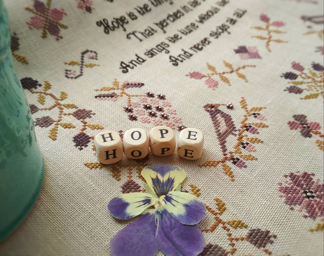Hope Sampler Primitive Cross stitch pattern PDF Download 8 hope-sampler-pattern