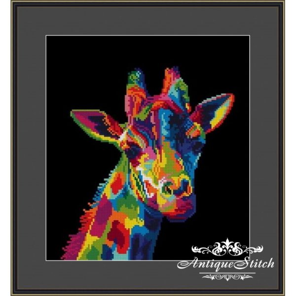 rainbow giraffe