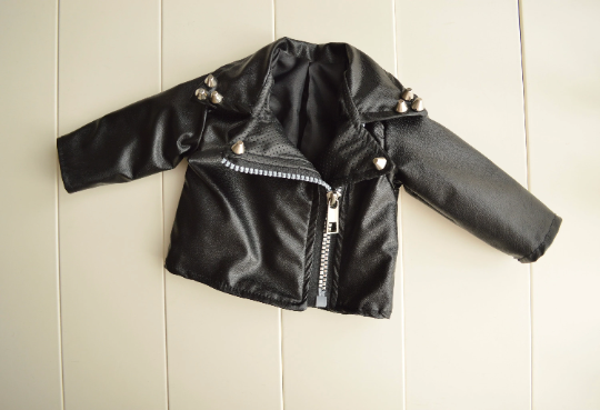 Leather jacket store for infant boy