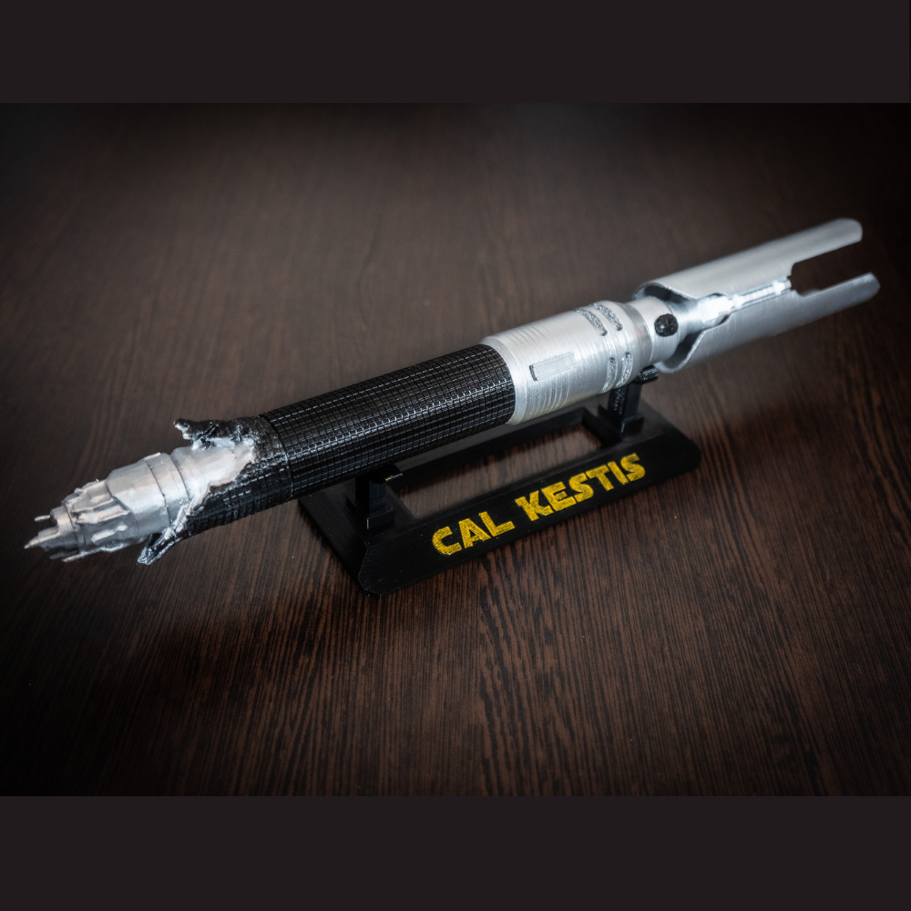 Cal Kestis Lightsaber- Jedi Fallen Order Lightsaber Hilt - Crealandia