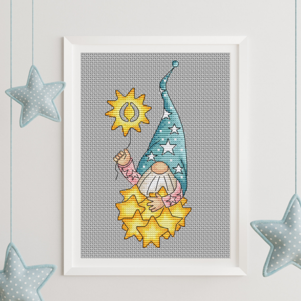 Star gnome cross s titch pattern PDF
