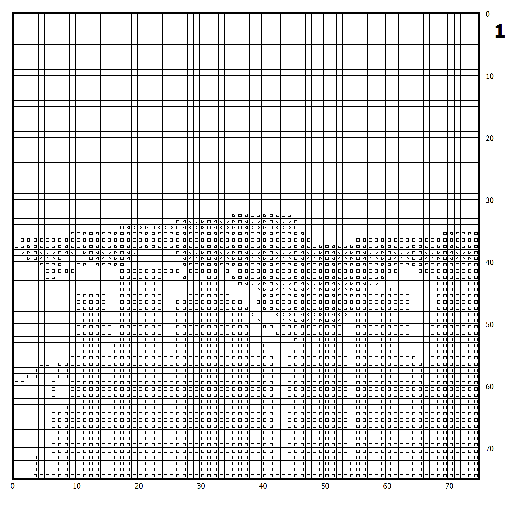 MIAMI cross stitch pattern 3 MIAMI cross stitch pattern - Image 3