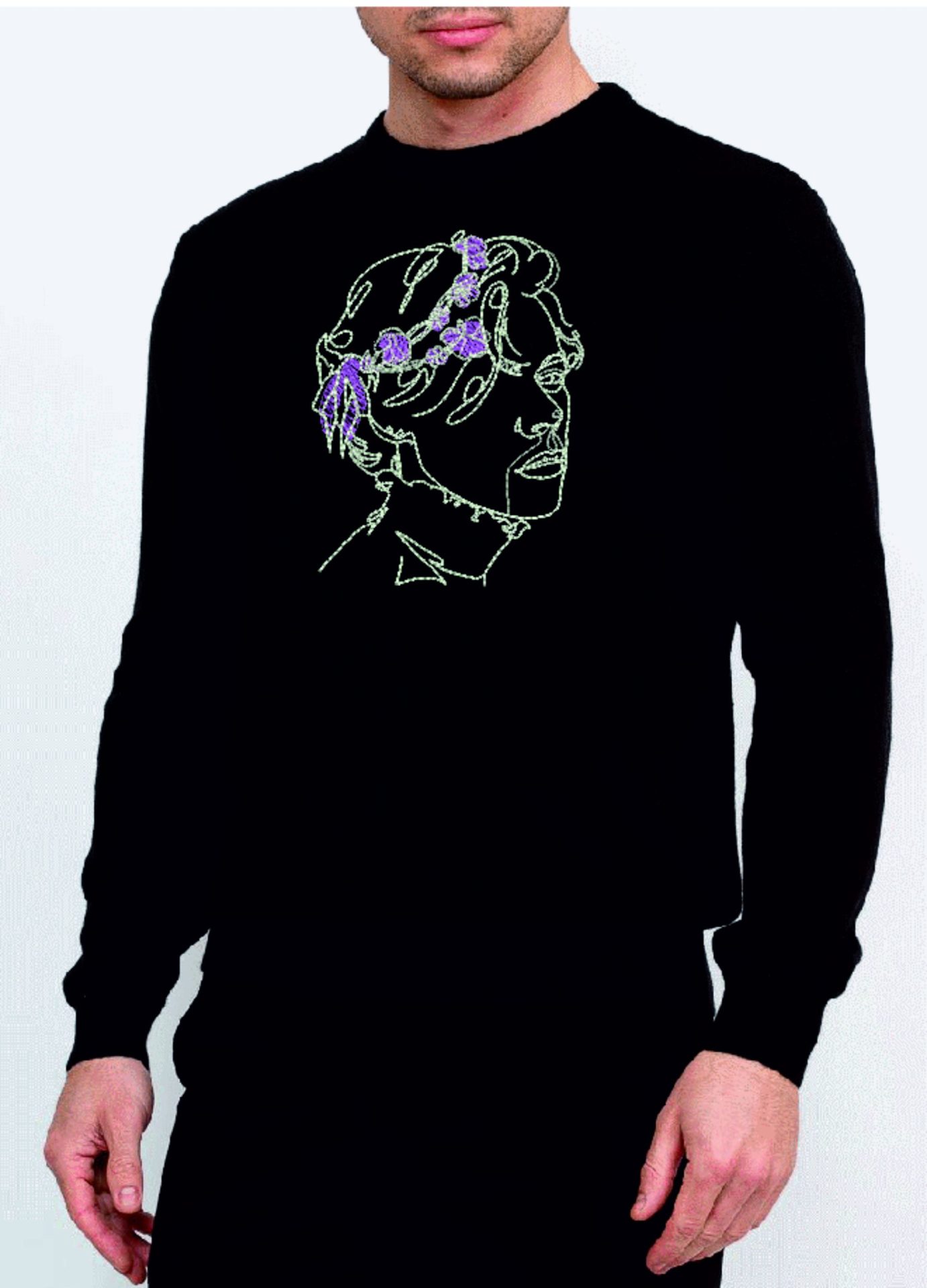 Harry Stylis machine embroidery design 7 Harry Stylis machine embroidery design
