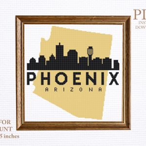 PHOENIX cross stitch pattern