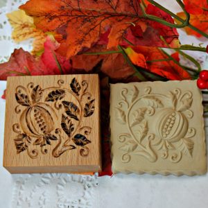 Wooden stamp, stamp for gingerbread cookies