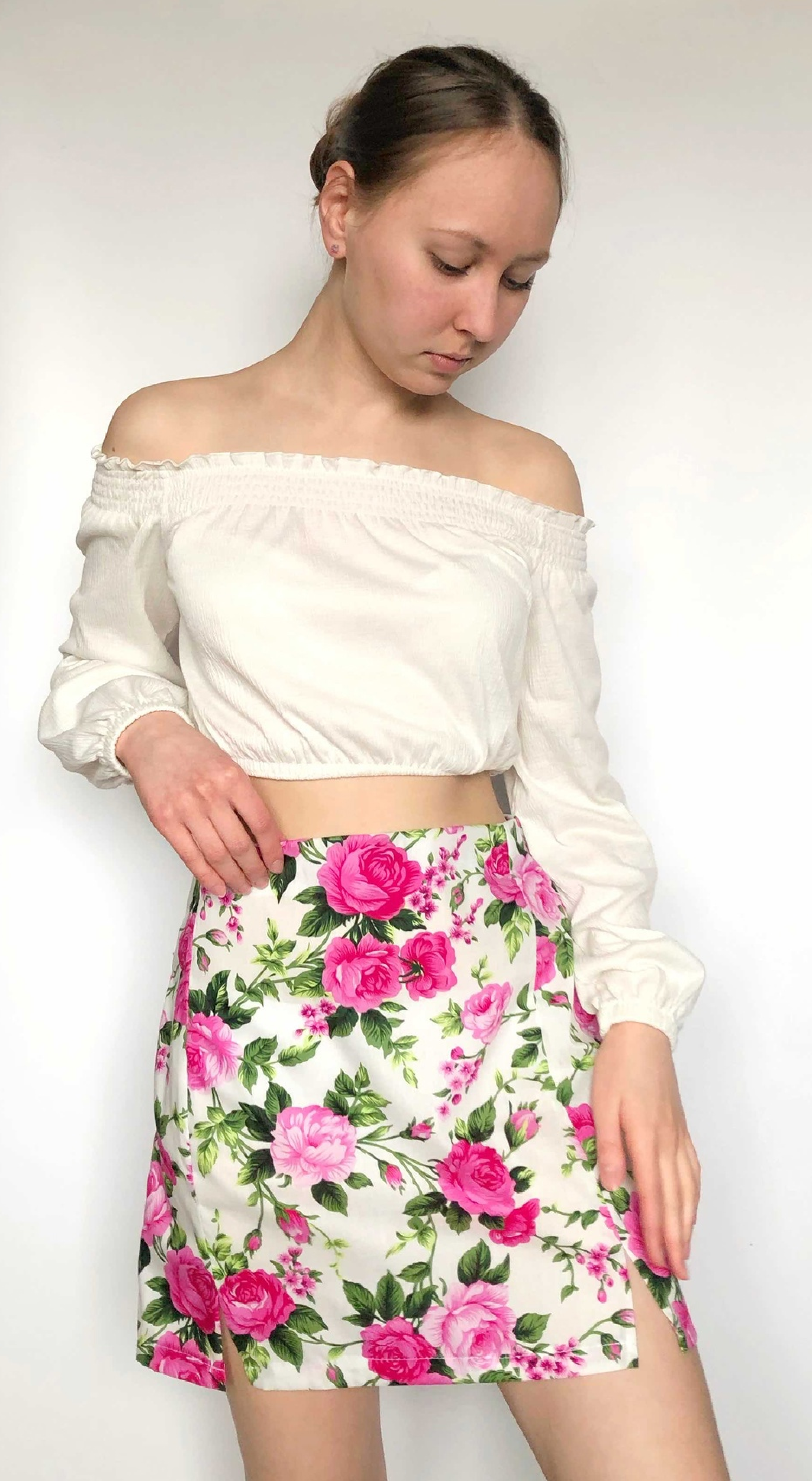 Mini skirt with slits sewing pattern PDF Bella+ detailed tutorial 5 Mini skirt with slits sewing pattern PDF Bella+ detailed tutorial - Image 5