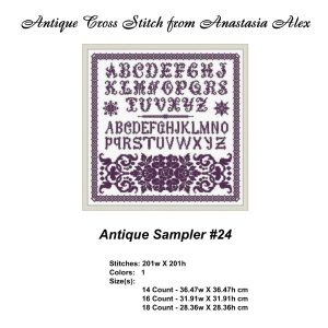 Antique Sampler-24