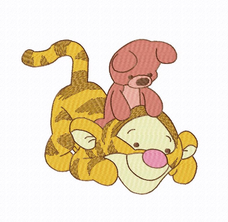 Machine embroidery design Winnie the Pooh 8 machine embroidery design