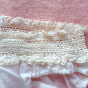 Linen panties, White panties