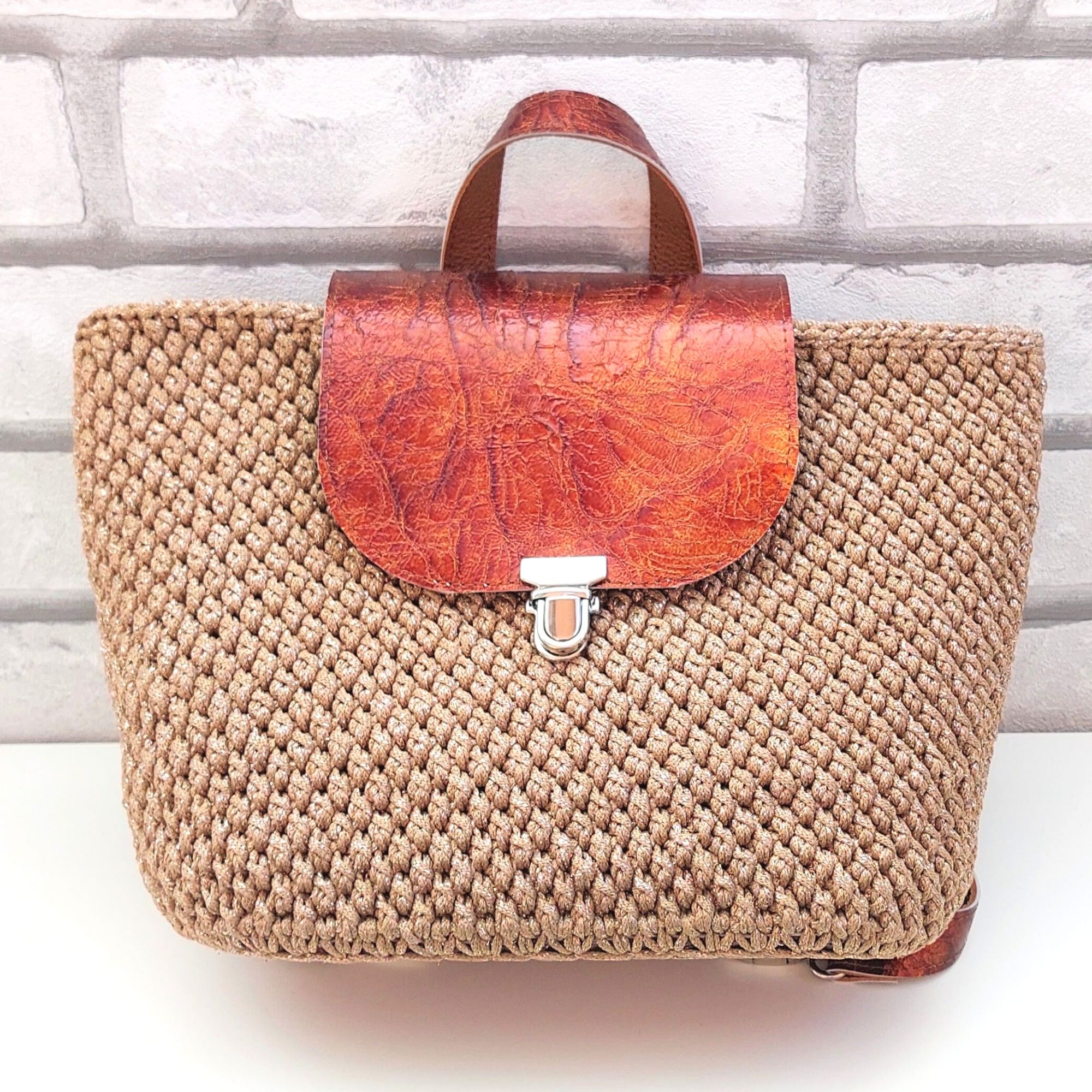 Mini backpack cute Gift for her Backpack tote