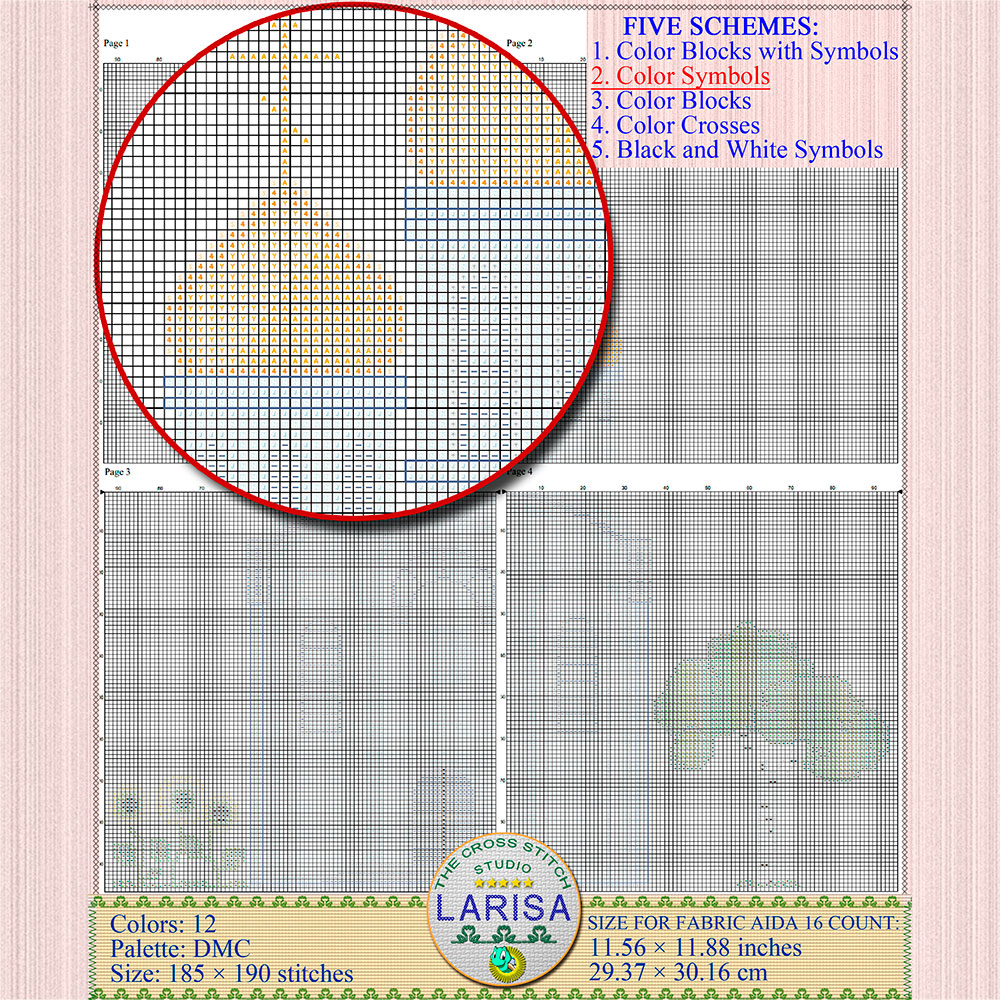 Orthodox Church Cross Stitch Pattern | Eastern Orthodox Church 7 Religion